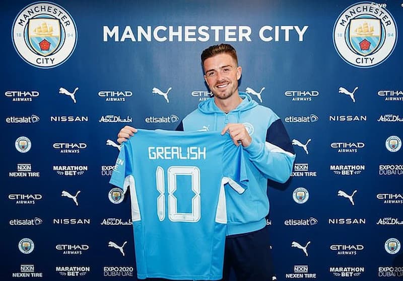 Cầu thủ Grealish tham gia câu lạc bộ Man City